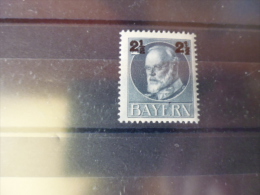 TIMBRE  BAVIERE YVERT N° 115** - Nuevos