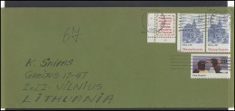 USA 054 Cover Postal History Birds  Penguins Massachusetts Architecture - Marcofilie