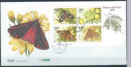 Irlande 1994 FDC Du Bloc N°16 Papillons - FDC