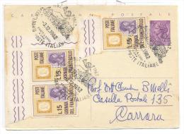 Cartolina Postale 3 Frnacobolli L. 15 Fg - Histoire