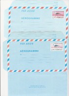 AEROGRAMMES N° 1008 ET 1012 - CONCORDE - ANNEE 1982 ET 1984 - Aerogramas