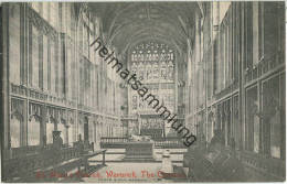 Warwick - St. Mary's Church - The Chancel - Verlag Cooke & Son Warwick - Warwick