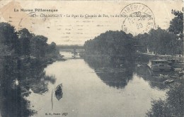 CHAMPAGNE - ARDENNE - 51 - MARNE - CHAMPIGNY - Le Pont De Chemin De Fer - Champigny