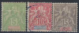 YT 59 Au 61 - Unused Stamps