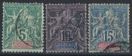 YT 44 Au 46 - Unused Stamps