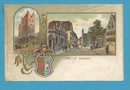 CPA Litho Gruss Aus LAHR I. B. URTELLSPLATZ Allemagne - Sonstige & Ohne Zuordnung