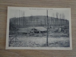 CPA 81 LAVAUR BRIQUETERIE DU PONT D'ASSOU LES GRANDES INONDATIONS DU MIDI 1930 - Lavaur