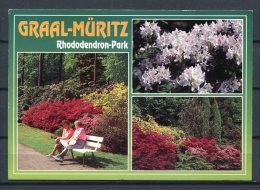 (03227) Graal-Müritz - Rhododendron-Park / Mehrbildkarte - Gel. - Graal-Müritz