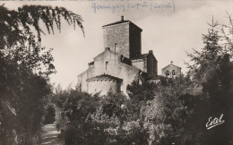 GERMIGNEY DES PRES  LOIRET   CPSM  L'ABSIDE VUE DES JARDIN DU PRESBYTERE - Autres & Non Classés