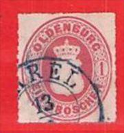 MiNr.17a O Altdeutschland Oldenburg - Oldenbourg