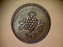 Chypre 50 Mils 1953 - Chypre