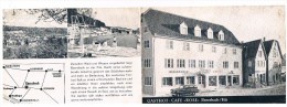 D6016  EBERSBACH A.d. FILS : Gasthof  Cafe Rose ( Folder) - Göppingen