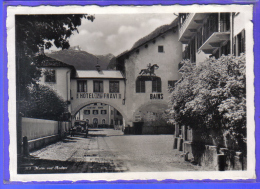 Carte Postale Suisse  Motiv Aus Andeer  Hotel Fravi Gasthof Sonne Trés Beau Plan - Andeer