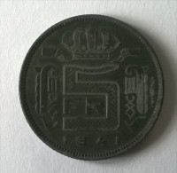 Monnaie - Belgique - 5 Francs 1941 - - 5 Francs