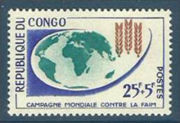 Congo - Brazzaville 1963 ( Freedom From Hunger Issue - Campagne Mondial Contre La Faim) - MNH (**) - Against Starve