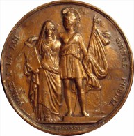 FRANCE. MÉDAILLE LOUIS PHILIPPE I. FORCE A LA LOI ORDRE PUBLIC. 1.831. FRANCIA - Royal / Of Nobility