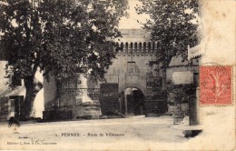 2  - Pernes  - Porte De Villeneuve  - J. Brun Et Cie  Carpentras - Pernes Les Fontaines