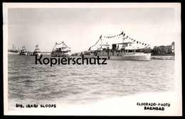 ALTE POSTKARTE IRAQI SLOOPS BAGHDAD Bagdad Irak Iraq Boot Ship Boat Ships Schiff Schiffe Sloop Slup Cpa AK Postcard - Iraq