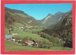 BELLEVAUX 1982 HAMEAU DU CHAMP DU NOYER ET LE ROCHER DU CHATELARD CARTE EN BON ETAT - Bellevaux