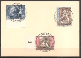 DR 1942 // Mi. 823/825 O Auf Ganzsache - Stamped Stationery