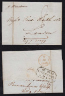 Brazil Brasil 1843 Ship Letter PERNAMBUCO To LIVERPOOL England By S/S WANDEM - Vorphilatelie