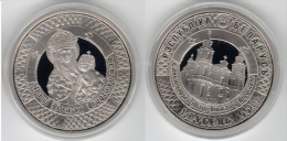 Belarus 1 Rouble 2013 400-year Stay Of The Miraculous Icon Of The Virgin Mary In Budslau - Wit-Rusland