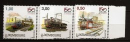 Luxembourg 2009 N° 1782 / 4 ** Train, Chemin De Fer, Locomotive électrique, Vapeur, Marchandises, Minerai, Usine, Eglise - Ongebruikt