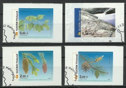 FINLAND FINNLAND 2002 Michel 1602 - 1604 + 1606 O - Used Stamps
