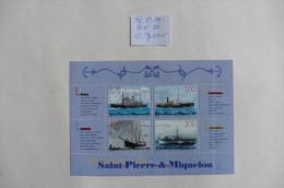 S.P.M :Saint Pierre Et Miquelon Bloc Feuillet   N° 7 Neuf - Blocks & Sheetlets