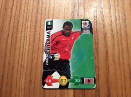 Trading Card Game 2010 FIFA WORLD CUP SOUTHAMPTON AFRICA ADRENALYN "VINCENT ENYEAMA" (NIGÉRIA) - Andere & Zonder Classificatie