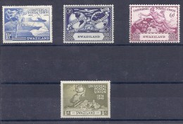 150025083  SWAZILAND.  YVERT  Nº    50/3   */MH - Swaziland (...-1967)