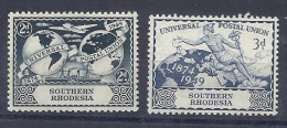 150025107  RHODESIA.  YVERT  Nº    42/3  */MH - Northern Rhodesia (...-1963)