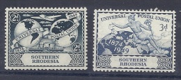 150025107  RHODESIA.  YVERT  Nº    42/3  */MH - Rodesia Del Norte (...-1963)