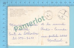 ( Sans Timbre 6 Cents Due Postmark Cover Parisville 1968 P.Q. ) Postmark, T 6 Cents Due 2 Scans - Lettres & Documents