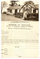 (200 Del) Very Old Postcard - Carte Ancienne - UK - Gretna Green - Mariage Certificate Postcard - Dumfriesshire