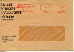 EMA Santé,CPAM Caisse Primaire D'Assurance Maladie,Sécurité Sociale Rue Rémy Cogghe,Roubaix 11.8.1989 - Pollution