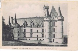 Cpa  VOUNEUIL SUR VIENNE  CHATEAU DE CHITRE  (facade Est) - Vouneuil Sur Vienne