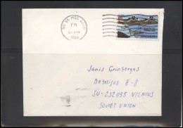 USA 083 Cover Air Mail Postal History Aviation Pilot - Marcophilie