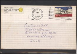 USA 093 Cover Air Mail Postal History Personalities Presidents - Marcofilia