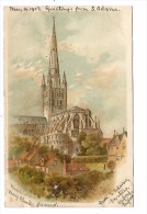 ANG.0032/ Norwich Cathedral - Carte Illustrée - Norwich