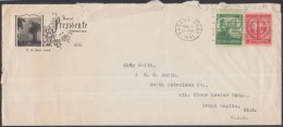 1939-H-59 (LG153) CUBA 1939. PROPAGANDA DEL TABACO. 1941. SOBRE HOTEL PRESIDENTE ILUSTRADO. - Brieven En Documenten
