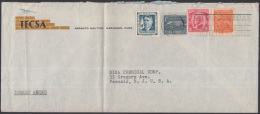 1954-H-51 (LG156) CUBA 1955. PATRIOTAS. 2c. SOBRE ILUSTRADO A US. - Briefe U. Dokumente