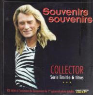 CD  Johnny Hallyday  "  Souvenirs Souvenirs  "  Promo - Ediciones De Colección