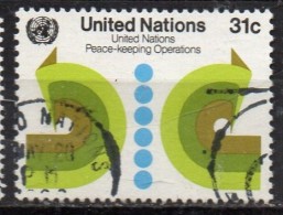 PIA - ONU  N.Y - 1980 : Operazioni Delle Nazioni Unite Per Il Mantenimento Della Pace- (YV 313) - Gebruikt