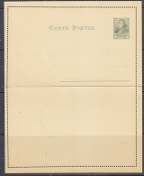 Argentina 1892 Postal Stationery (Carta Postal )  2 Centavos Ovptd Muestra (Specimen) Unused (27023B) - Postwaardestukken