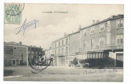 26/ DROME... CHABEUIL. Place Du Feaubourd...édit. Artige N 1011 - Other Municipalities