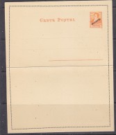 Argentina 1892 Postal Stationery (Carta Postal )  3 Centavos Ovptd Muestra (Specimen) Unused (27023C) - Ganzsachen