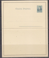 Argentina 1892 Postal Stationery (Carta Postal )  4 Centavos Ovptd Muestra (Specimen) Unused (27023D) - Postwaardestukken
