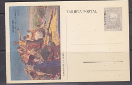 Argentina 1935 Postal Stationery (Tarjeta Postal)  4 Centavos Ovptd Muestra (Specimen) Unused (27023F) - Postwaardestukken