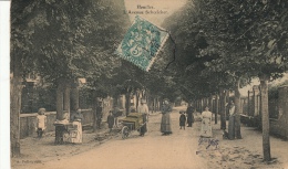 Delcampe - ( CPA 78 )  HOUILLES  /  L'Avenue Schoelcher - - Houilles